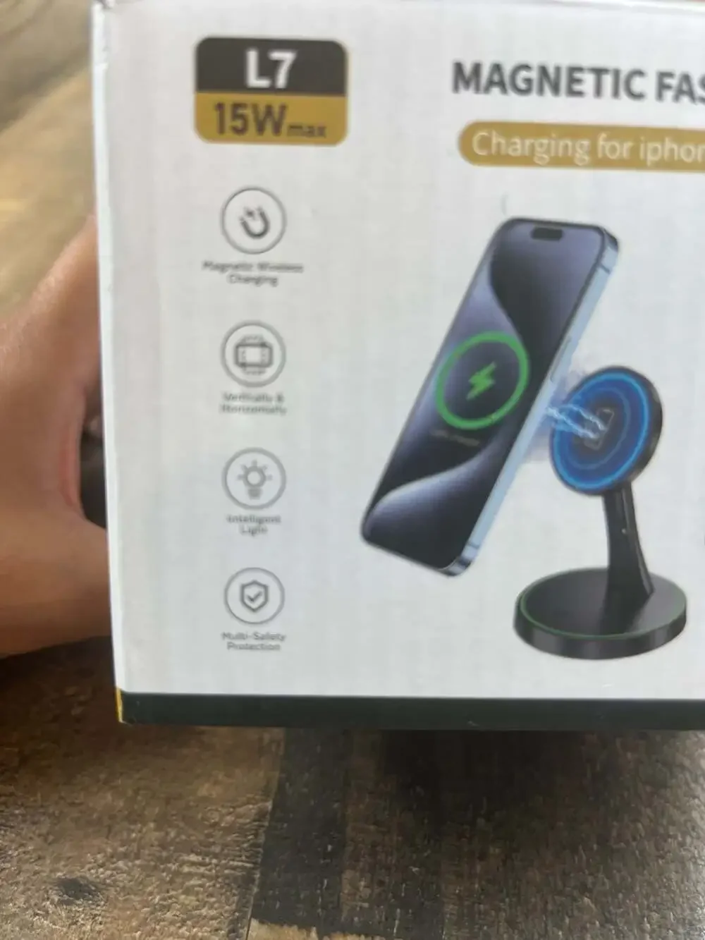 Magnetic Fast Wireless Charger Stand for iPhone 16/15/14/13/12‎